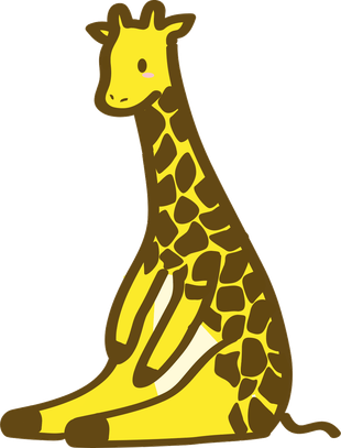 PlusLab のマスコットのキリン